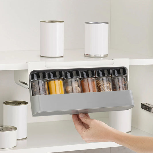 Easy Under Storage Spice Rack